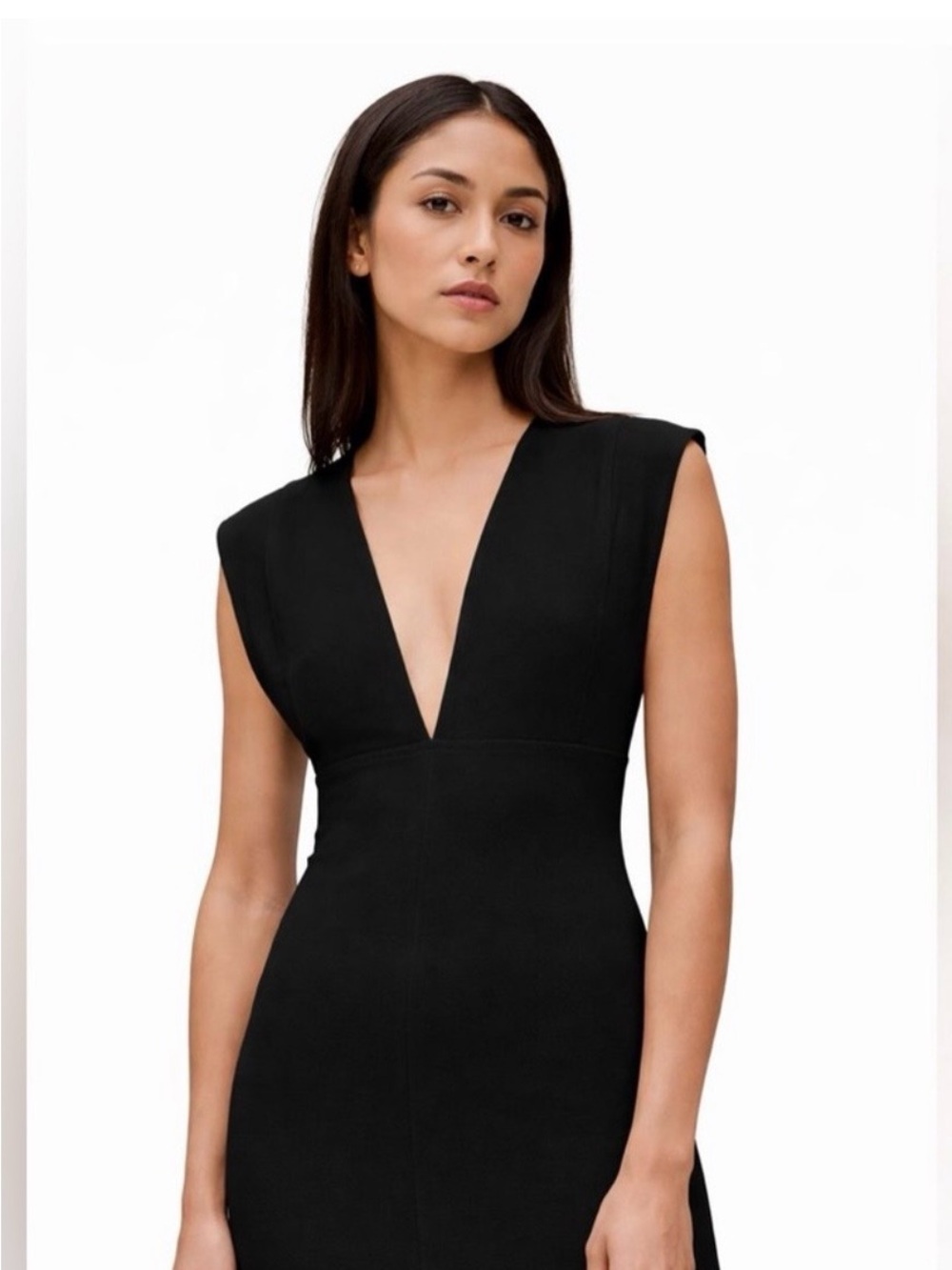 ARITZIA | WILFRED | TERNIER DRESS | BLACK CREPETTE | SIZE 6 | EUC